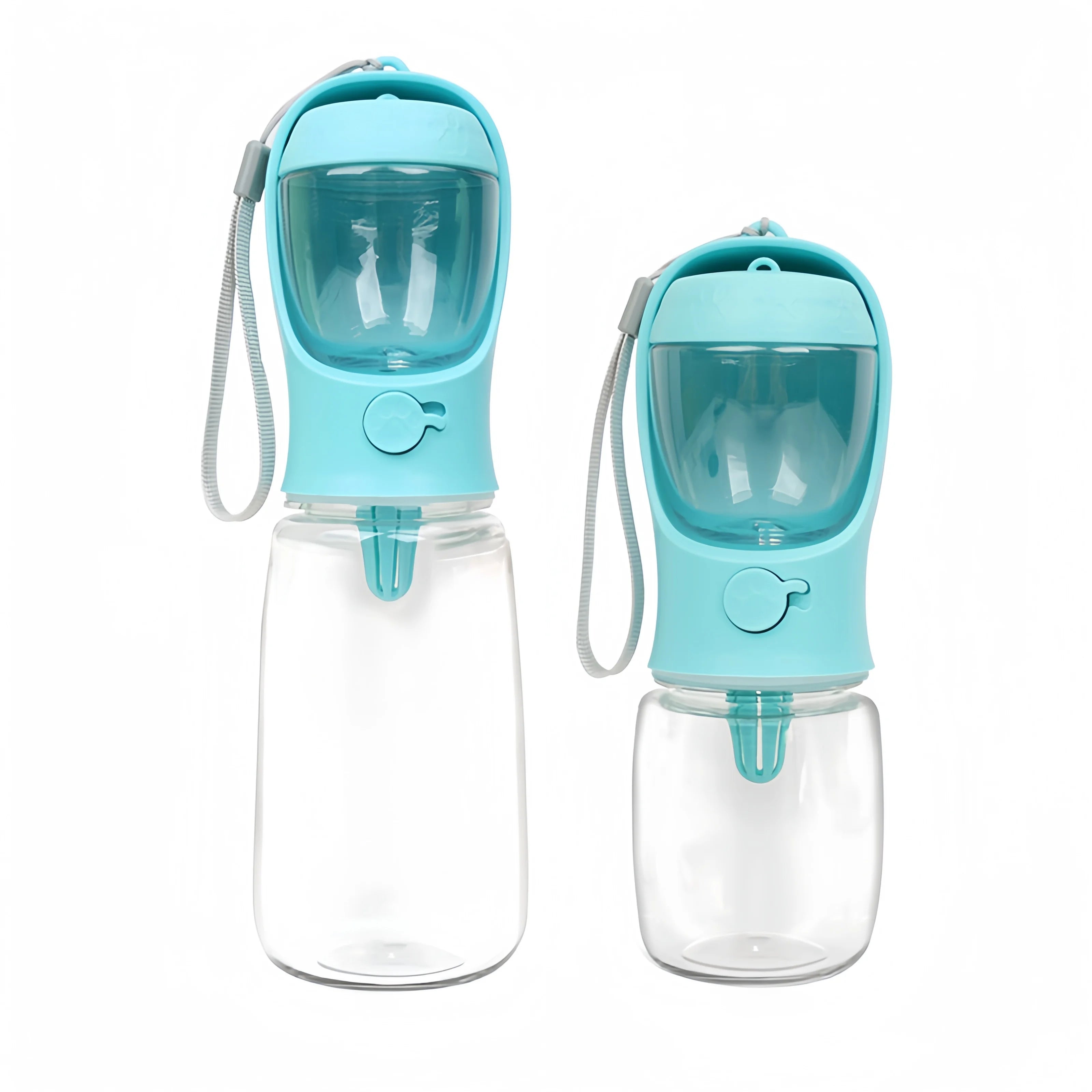 2 in 1 : Dog Cat Portable Water & Food Bottle